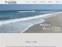 Tablet Screenshot of manahawkinbaptistchurch.org